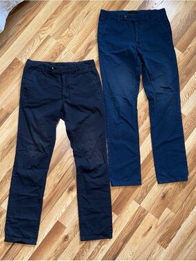 2-Pair Unis Skinny Chino Bundle – Men’s 31W (30L & 32L)